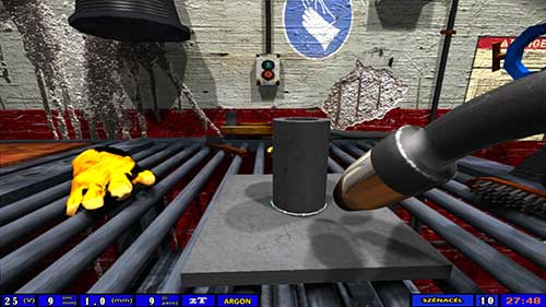 Weldtrainer cső-lemez hegesztés Weldtrainer cső-lemez hegesztés